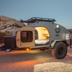 Off The Grid Rentals - Full LED lighting inside and out!