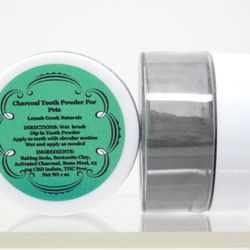 Lemah Creek Naturals - Charcoal Tooth Powder for Pets