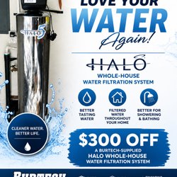 Burtech Plumbing - Cleaner water from every tap! Save $300 on a HALO Whole-House Water Filtration System in San Diego this September.