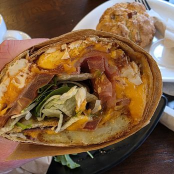Beanhive - Breakfast Buzz wrap: This was packed and had a nice weight to it - Sooo delicious! - Coffee & Tea Near Me - Dublin, D