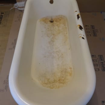 Discovery Coatings - clawfoot tub- before reglaze - Refinishing Services Near Me Discovery Coatings - clawfoot tub- before reglaze - Refinishing Services Near Me