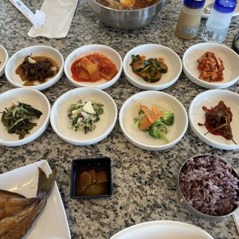 777 Korean Restaurant - Assorted banchan! - Korean Near Me - Las Vegas, Nevada
