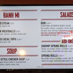 One price on the menu board, higher price at the register. No apology or correction. Just a shrug.