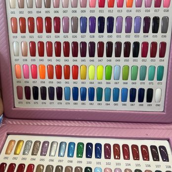 Sky Nails and Spa - Gel polish swatches 2/4 - Nail Salons Near Me - San Fernando, California Sky Nails and Spa - Gel polish swatches 2/4 - Nail Salons Near Me - San Fernando, California