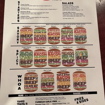 Stuft A Burger Bar - Menu - Burgers Near Me - Fort Collins, Colorado Stuft A Burger Bar - Menu - Burgers Near Me - Fort Collins, Colorado