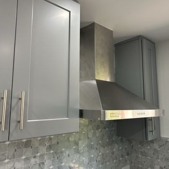 MRBK Inc. - Kitchen remodel vent tiles cabinets backsplash - General Contractors Near Me