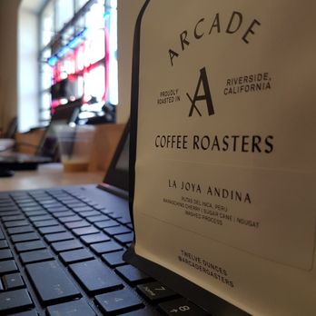 Arcade Coffee Roasters - Had one of the best espressos of my life, then got this precious Peru. Now to lay tracks on the keyboard. - Coffee & Tea Near Me - Riverside, California