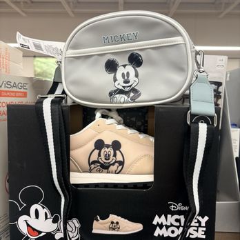 ALDI - Officially Licensed Disney women's shoes and crossbody - Grocery Near Me - Chula Vista, California