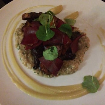 AnnaLena - Grilled pork belly with beets (3 ways) and oats - Canadian (New) Near Me - Vancouver, British Columbia AnnaLena - Grilled pork belly with beets (3 ways) and oats - Canadian (New) Near Me - Vancouver, British Columbia