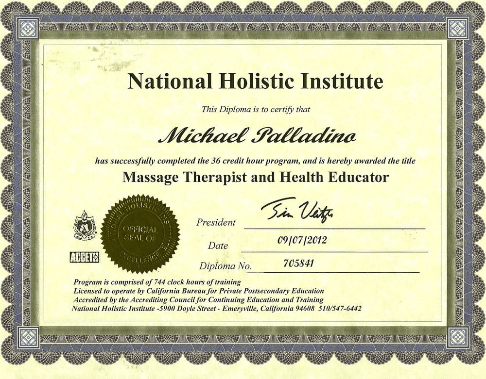 Michael's Massage Logo