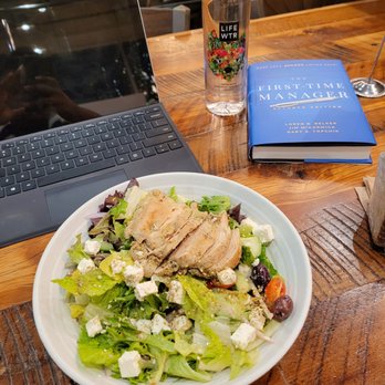 Pressed Cafe Burlington - Greek salad with chicken - Breakfast & Brunch Near Me - Burlington, Massachusetts Pressed Cafe Burlington - Greek salad with chicken - Breakfast & Brunch Near Me - Burlington, Massachusetts