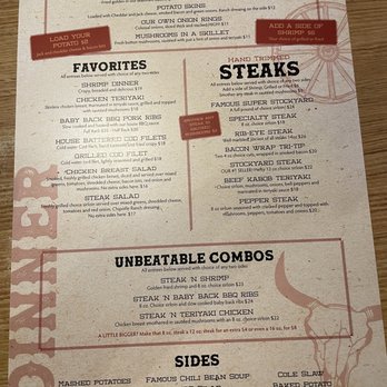 Steer N Stein - Menu - Steakhouses Near Me - Hemet, California Steer N Stein - Menu - Steakhouses Near Me - Hemet, California