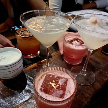 Fúdo - (L to R) Lost Sword, Acapulco, Lychee Martinis, Shang-Chi - Asian Fusion Near Me - Chamblee, Georgia Fúdo - (L to R) Lost Sword, Acapulco, Lychee Martinis, Shang-Chi - Asian Fusion Near Me - Chamblee, Georgia