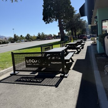 Loco Ono - Outdoor seating with walk up window to order. - Hawaiian Near Me - Sparks, Nevada Loco Ono - Outdoor seating with walk up window to order. - Hawaiian Near Me - Sparks, Nevada