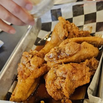 Wingnutz Buffalo - Side of honey garlic wings - Chicken Wings Near Me - Cheektowaga, New York Wingnutz Buffalo - Side of honey garlic wings - Chicken Wings Near Me - Cheektowaga, New York