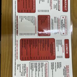 Hill Top Diner - Menu