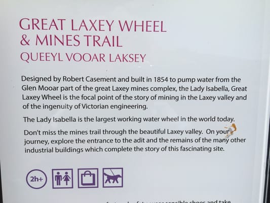 The Great Laxey Wheel by null