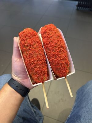 Jongro Rice Hotdog by null