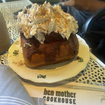 Hen Mother Cookhouse - Cinnamon Bun - Breakfast & Brunch Near Me - Alpharetta, Georgia Hen Mother Cookhouse - Cinnamon Bun - Breakfast & Brunch Near Me - Alpharetta, Georgia
