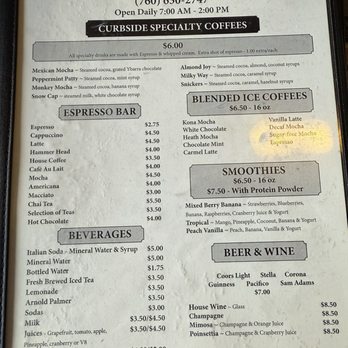 Curbside Cafe - Breakfast & Brunch Near Me - Vista, California