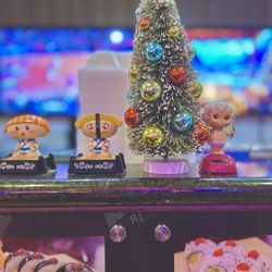 Yo Sushi - Decor at Yo Sushi was festive and fun