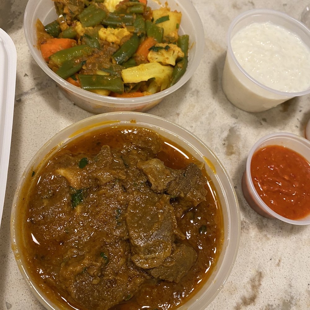 Little Kathmandu - Goat Curry and Mixed Vegetables - Indian Near Me - El Cerrito, California Little Kathmandu - Goat Curry and Mixed Vegetables - Indian Near Me - El Cerrito, California
