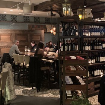 Rumi's Kitchen - Wine rack/private dining area - Persian/Iranian Near Me - Atlanta, Georgia