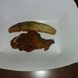 Are the wings getting smaller or are these Lance Armstrong fries?