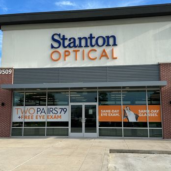 Stanton Optical - Storefront at Stanton Optical Store Humble TX 77338 - Optometrists Near Me - Humble, Texas