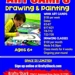 Krafty Shack - Art Summer Camps in Porter, TX