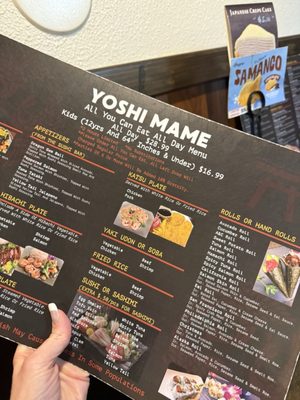 Menu photo 2 Yoshi Mame Albuquerque, NM