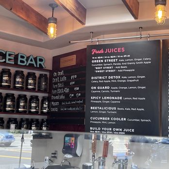 Garden District Super Foods - Menu Sept 2023 - Juice Bars & Smoothies Near Me - Seal Beach, California