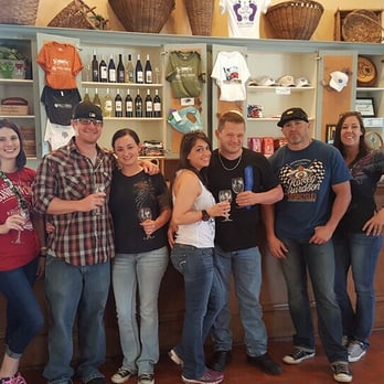 Fall Creek Vineyards - At the tasting bar - Wineries Near Me - Tow, Texas