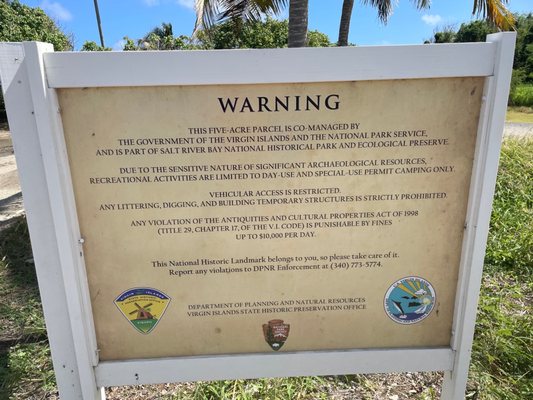Salt River Bay National Historical Park and Ecological Preserve by null