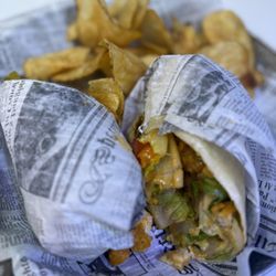 The Beach Club - Buffalo Chicken wrap