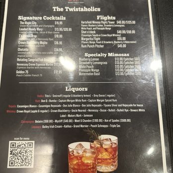 T's Brunch Bar - Drink menu - Breakfast & Brunch Near Me - Atlanta, Georgia