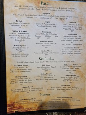 Menu photo 8 Anzios Italian Restaurant Phoenix, AZ