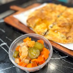 The Feteer Guy - Complimentary pickled veggies