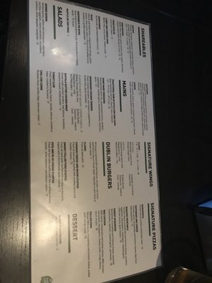 Menu photo 3 Dublin Calling Toronto, ON