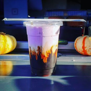 Blue Note By The Ramons - Purple Panther!! Lavender cappuccino with taro milk! - Ice Cream & Frozen Yogurt Near Me Blue Note By The Ramons - Purple Panther!! Lavender cappuccino with taro milk! - Ice Cream & Frozen Yogurt Near Me