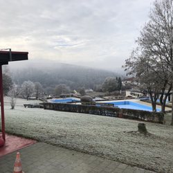 Freibad - Sieht auch im Dezember schön aus.