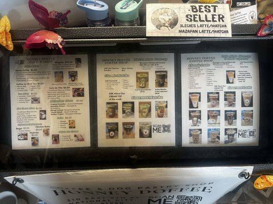 Menu photo 1 Honney Doffee National City, CA