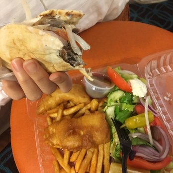 Petit Café - Damn best gyro - Greek Near Me - El Segundo, California