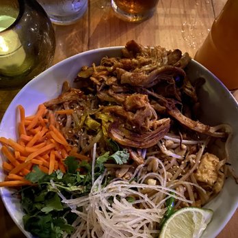 The Clever Koi - Kimchi chicken pad thai - Asian Fusion Near Me - Phoenix, Arizona The Clever Koi - Kimchi chicken pad thai - Asian Fusion Near Me - Phoenix, Arizona