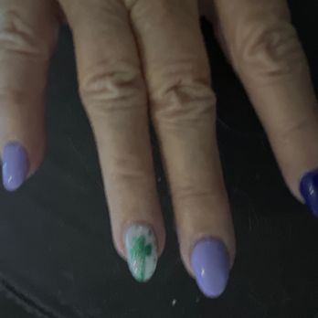 Creative Nails - Hand painted Shamrock for St Paddy's and others for Easter. - Nail Salons Near Me - Lehigh Acres, Florida Creative Nails - Hand painted Shamrock for St Paddy's and others for Easter. - Nail Salons Near Me - Lehigh Acres, Florida