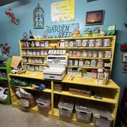 Gray's Nursery and  Garden Center - Seed section.  So charming!