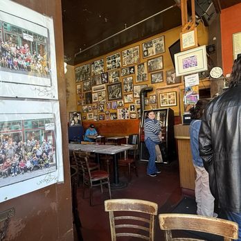 Caffe Trieste - View from the best table in the house - Cafes Near Me - San Francisco, California