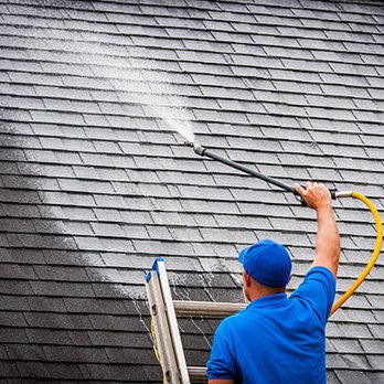 CF Surface Solutions - Making this customers roof look like new by removing algae, mold, dirt, and grime! - Pressure Washers Near Me