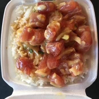Ono Seafood - Miso Ahi: Pretty good miso flavor! - Seafood Near Me - Honolulu, Hawaii Ono Seafood - Miso Ahi: Pretty good miso flavor! - Seafood Near Me - Honolulu, Hawaii