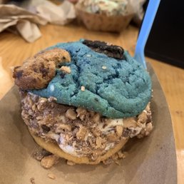 Cookie Dough Ice Cream Cookie
